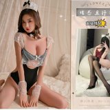 Image color + black stockings