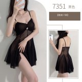 black nightgown