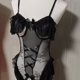Black (socks not included)