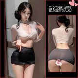 Black and White Secretary