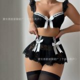 White + Black (with stockings)