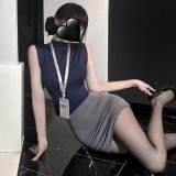 Blue-gray [Skirt Set]