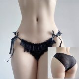 Cake-shaped underwear (black)