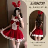 Christmas Bunny Girl [Ears + Bracelet + Dress]