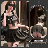Chun Chun Dai Die ~ [Black] + Black Bodysuit