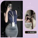 Dark gray + black stockings