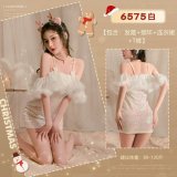 6575◆Dreamy Reindeer◆ White【Headband, Necklace, Dress, T-shirt】