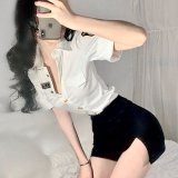 Top + Skirt + Thong