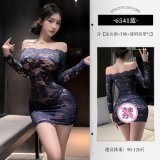 6942508605759 Blue [Dress + T-shirt + 2 sheer bra straps]
