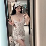 Floral dress (without bra padding)