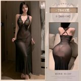 6977890230203◆Fragrance of a Woman◆Black【Nightgown + T-shirt】