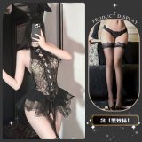 Cunning Rabbit's Den * Black + Black Stockings