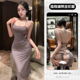 6921183331689 Gray [Dress + Tie-up + T-shirt]