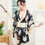 Gray (kimono set + underwear)
