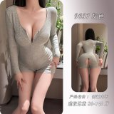 gray jumpsuit