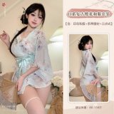 Fresh Green [Bra + Thong + Robe + Waist Belt]