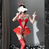7436 [Headpiece + Bodysuit + Fishnet Stockings + Bracelets * 2]