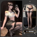 coquettish and alluring~ + black stockings