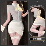 Korean style flight attendant uniform