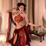 Princess of the Nine Provinces [Undergarment + Shawl + Gauze Skirt + T-shirt]