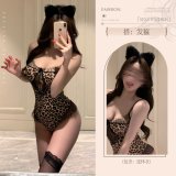 Leopard print + headdress