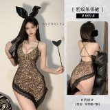 Leopard print nightgown