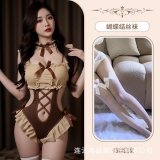Lively swallowtail butterfly + bow-tie stockings