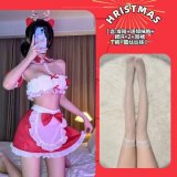 Maid + White Stockings