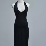 Black (long skirt + T-shirt)