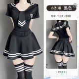 Black [Extra Long Skirt, Can Be Worn Outerwear]