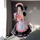 Milk bear, kitten, black maid