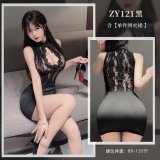 6942508605650◆Secretly Teasing◆Black【Single Mesh Dress】