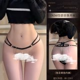 N36★ Pearl Chain Underwear