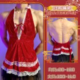 Halter neck nightgown [Halter neck nightgown + T-shirt]