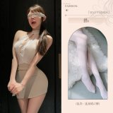 OL Secret Love Robe + White Stockings