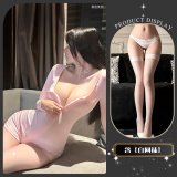 Sweet peach cream* pink + white fishnet stockings