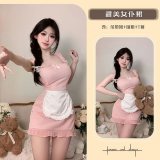Pink [Sundress + Apron + T-shirt]
