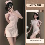 Pink (dress + headpiece)