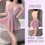 Pink [Slip Dress + T-shirt]