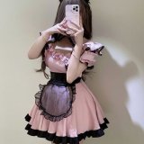 Pink suit + headband + petticoat