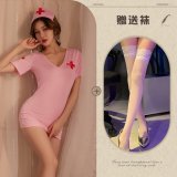 Pink suit + pink stockings