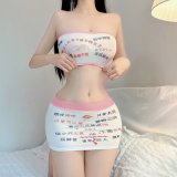 Pink (top + skirt)