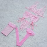 Pink + Fishnet Stockings