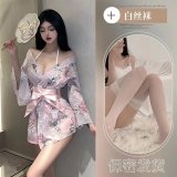 Light pink suit + white stockings
