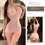 Pink bodycon skirt