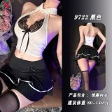 Pure and alluring JK (high school girl) outfit [top + skirt + thong]