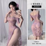 Purple dress + T-shirt