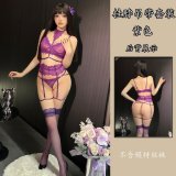 Purple + stockings