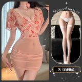 Wife's sweet voice + white fishnet stockings