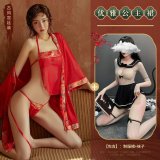Red traditional Chinese style + princess dress